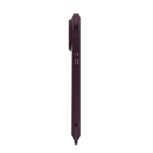 MAGEASY iPhone 1817 Pro Max 8211 Odyssey Strap M 超軍規防摔掛繩手機殼支援MagSafe- 皮革星雲紫